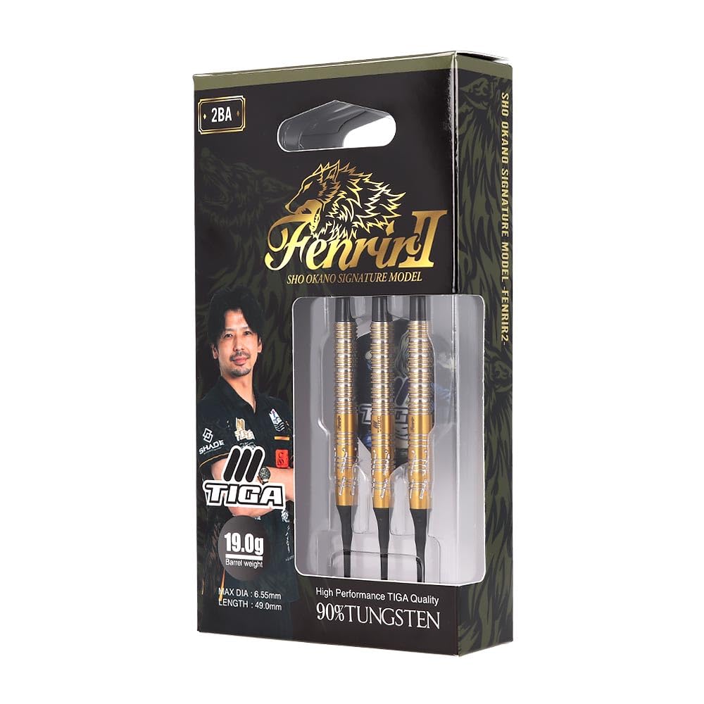 Amazon | TIGA ティガ Fenrir2 フェンリル2 2BA GOLD 岡野翔選手モデル
